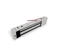 Cerradura de puerta magnética Cerradura de puerta magnética de fuerza de retención, 280KG, 600Lbs, CC de 12V, Control de acceso inteligente de una sola puerta, cerradura eléctrica magnética for puerta