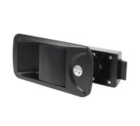 Cerradura de Puerta para RV con 2 Llaves, Manija de Pestillo de Puerta para RV de Montaje Empotrado de Aleación de Zinc para Caravana y Yate, Repuestos para RV de 6,2 X 3