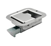 cerradura de puerta Pestillo de paleta al ras acero inoxidable for caja herramientas RV, cerradura Panel manija puerta remolque