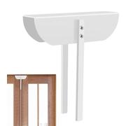 Cerradura de puerta plegable de metal, cerraduras de seguridad para niños, para armarios, puertas plegables, taquilla portátil adecuada para puertas dobles, mantiene a los niños y mascotas lejos del