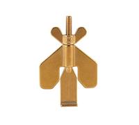 Cerradura De Puerta Portátil Para Hotel, Tope De Puerta De Autodefensa Para Vivir Solo, Cerradura De Puerta Antirrobo Para Viaje,Oro