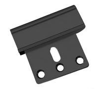 Cerradura de puerta portátil para la seguridad del hogar, para el pestillo | Dispositivo de bloqueo de puerta de acero al carbono resistente con instalación sin herramientas, diseño compacto para