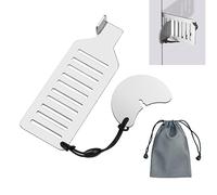 Cerradura de Puerta Portátil, viaje para puerta Trabajo Pesado Cerradura de Puerta de Privacidad de Seguridad sin Perforaciones para viajar, hotel, hogar, apartamento Incluye bolsa de transporte