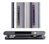 Cerradura de puerta, puerta corredera, gancho de ventana, cerradura, puerta móvil moderna, cerradura de doble cara para el hogar