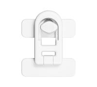 Cerradura de refrigerador a prueba de niños, cerradura de puerta de congelador con diseño sin perforación, cerraduras multiusos para armarios y puertas de horno