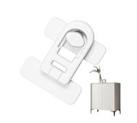 Cerradura de refrigerador - Cerradura de puerta de congelador | Cerraduras adhesivas para congelador sin llave | A prueba de horno | 2.83 x 2.28 pulgadas | Cerradura de seguridad infantil Dors |