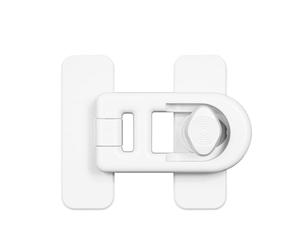 Cerradura de refrigerador - Congelador Døor Łoćk Seguridad Infantil | Puerta de horno 2 en 1 Łöck Łöck para la seguridad del hogar | Adhesivo sin perforación ABS Łoсk para microondas refugiador,