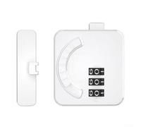 Cerradura de refrigerador para unidades mini y tamaño completo, solución de seguridad combinada de fácil acceso (C)