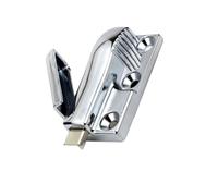 Cerradura de resorte de compresión, cerradura de presión, cerradura de impacto, cerradura de puerta, cerradura de pestillo automática, 1 pieza(Light on the left)