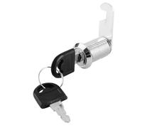 Cerradura de seguridad 6 piezas 16/20/25/30 mm con cilindro metal for armario Para Buzones,Armarios(16mm)