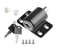 Cerradura de seguridad de la ventana corredera - Stopper de la puerta de seguridad de aluminio, dispositivo de bloqueo ajustable duradero, pinza de llave a prueba de, soporte de ventana soli