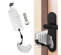 Cerradura de seguridad de viaje | Pestillo de puerta portátil Defender para hotel, casa, armario | Cerradura adicional para protección instantánea, dispositivo ligero, fácil de instalar sin