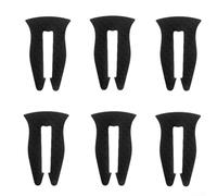 Cerradura de seguridad infantil de silicona para pomos de estufa de gas, protector de horno con resistencia a la temperatura para evitar fugas accidentales de gas en cocinas domésticas (6 piezas)