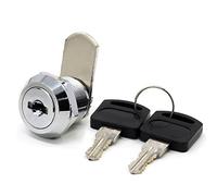 Cerradura de seguridad para buzón de acero inoxidable, armario, etc. con llaves similares de 16 mm, 16mm Drawer lock