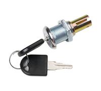 Cerradura de seguridad para gabinetes de herramientas de reparación de automóviles, aleación de zinc y construcción de núcleo de cobre, incluye 2 llaves planas para cerradura de cajón de acero