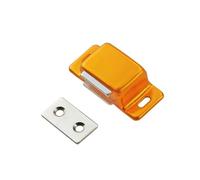 Cerradura de succión magnética dorada acero inoxidable con cerradura lateral fuerte, puerta Cinet eléctrica, 1 Uds(DK618-1)