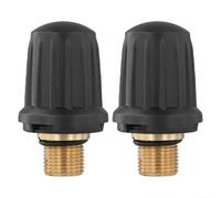 Cerradura de válvula de seguridad para limpiador de vapor Karcher 4.590-105.0 con junta tórica negra 6.-279.0, accesorio de repuesto compatible con SC1 SC2 SC3 (paquete de 2)