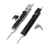 Cerradura de varilla de conexión de 3 puntos MS830 for caja eléctrica, cerradura de gabinete, cerradura de puerta, 1 unidad(Stainless Steel)