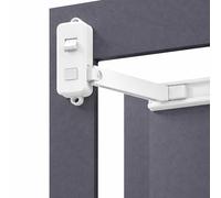 Cerradura de Ventana, 1 pz, en Blanco, Adhesivo Especial, UPVC, Marcos de Madera y Metal, para Marcos de 35 mm de Ancho, Seguridad Ventana Restrictiva, Cerradura de Seguridad a Prueba de Niños