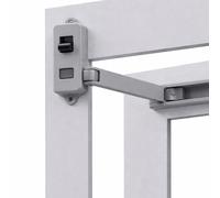 Cerradura de Ventana, 1 pz, en Gris, adhesivo especial, UPVC, marcos de madera y metal, para marcos de 35 mm de ancho, Seguridad Ventana Restrictiva, Cerradura de Seguridad a prueba de Niños