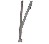 Cerradura de ventana de acero inoxidable para seguridad, limitador de apertura de ventana con gran angular de 170°, tope de puerta deslizante resistente al viento, compatible con puente roto