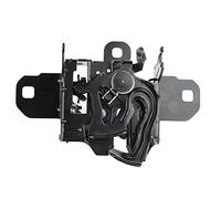Cerradura del capó del automóvil 1J0823509 Reemplazo del conjunto del pestillo del capó del motor portátil compacto negro para Protección de seguridad a prueba de óxido de hierro