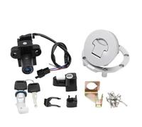 Cerradura del interruptor de encendido de la tapa del combustible de la motocicleta con llave Compatible con VT250 MC20 SPADA CB400 CB400SF