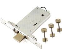 Cerradura eléctrica a partir de diapositivas febrero Art. 6903 / SA Medición 70 mm 28 mm 12v delantera