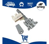 Cerradura eléctrica Bloque de puerta 2 Contactos Puerta Lavadora Smeg 690074493