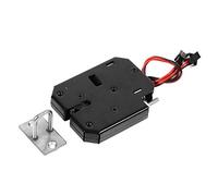 Cerradura Eléctrica Control de Acero al Carbono Cerradura de 12V 2A con de Seguridad Interruptor de Detección Para Casilleros Eléctricos Cajón Armario