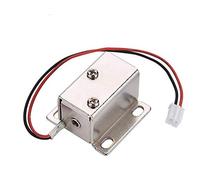Cerradura eléctrica de la asamblea de la cerradura del solenoide de DC 6V/12V para el gabinete de la puerta del sistema de seguridad