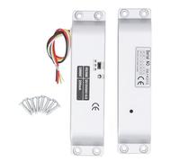 Cerradura eléctrica de perno de caída, resistente, a prueba de fallos, de control de acceso de seguridad, mecanismo de bloqueo y desbloqueo automático para puertas de madera y