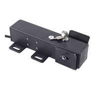Cerradura eléctrica para puerta de 24 V CC, con 2 métodos de desbloqueo para control de acceso y seguridad
