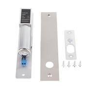 Cerradura Electromagnética 12V DC, Cuerpo de Aluminio y Pestillo de Acero Inoxidable - Alta Seguridad, Bajo Consumo y Uso en Puertas de Madera, Cristal y Metal