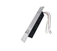 Cerradura electromagnética, 2 Uds DC12 Pequeño Control De Acceso Cerradura Mortaja Eléctrica Integrada Puerta Perno Electrónico Mini Con Comentarios,para La Seguridad Del Hogar(Power-off unlock)