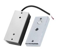 Cerradura Electromagnética, Cerradura de Puerta Magnética, Cerradura Magnética Electrónica, Cerraduras de Puerta Magnéticas Eléctricas de Una Sola Puerta, 12v 60kg 132lb para La Seguridad Del Hogar
