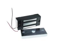 Cerradura electromagnética, Cerradura De Puerta Magnética Eléctrica Mini 60kg/100lbs Metal Electromagnético Para Cajón Gabinete Individual Impermeable,para La Seguridad Del Hogar