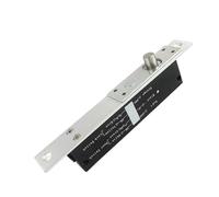 Cerradura electromagnética con perno versión estrecha SM-160G, cerradura eléctrica DC12V 1.1A con retroalimentación magnética en la puerta