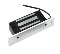 Cerradura electromagnética de 12V CC, fuerza de retención, montaje lateral, montaje Invisible integrado, puerta de vidrio y Metal de madera, cerradura magnética eléctrica