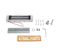 Cerradura Electromagnética Empotrada, 180kg Fuerza de Sujeción, 24V, Compacta y Segura - Montaje enrasado, Duradera y Fácil de Instalar para Control de Acceso