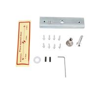 Cerradura electromagnética empotrada con fuerza de retención de 180 kg (396 lb), 24 V. Cerradura electromagnética integrada para de control de acceso.