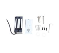 Cerradura electromagnética magnética eléctrica 60 Kg/132 libras mantener electromagnético DC12V seguro cerradura de puerta eficiente energéticamente