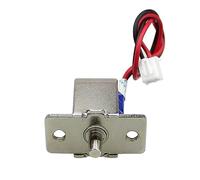 Cerradura electromagnética pequeña DC12V0.5A cerradura electrónica de puerta de gabinete bobina de cobre puro electromagnética DWBPGVUN