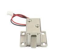 Cerradura electromagnética pequeña, mini cerradura de embutir eléctrica DC6V/12V, conjunto de liberación(LY031A DC6V)