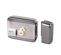 Cerradura Electrónica con Control Remoto, Cerradura de Puerta Inteligente Electrónica, Cerradura con Tarjeta de Identificación, Estructura Integrada, Sin Cableado, Doble Cabezal