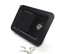 Cerradura electrónica con llave for gabinete MS209, 1 unidad(Black)