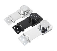 Cerradura electrónica de aleación de zinc recargable por USB para puerta de armario, cajón, refrigerador, montaje sin taladro, mecanismo de entrada de contraseña segura (D)