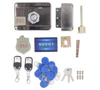 Cerradura Electrónica de Cerrojo sin Llave, de Control de Acceso con 2 Mandos a Distancia - Alta Seguridad Invisible, Fácil Instalación, Uso Residencial y Comercial