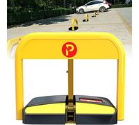 Cerradura electrónica de Plaza de Aparcamiento privada con Mando a Distancia de 50 m, Cerradura para Ahorrar plazas de Aparcamiento, Barrera automática con Alarma, herram