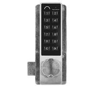 Cerradura Electrónica de Teclado para Puerta, Código de 1-15 Dígitos, Para Sauna, Archivador y Cajón - Alarma de Entrada Errónea, Batería de Larga Duración